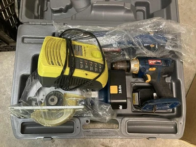 Ryob 3-Tool Combo Kit Circular Saw, Reciprocating Saw, Drill, Batteries Charger - Image 1 of 4