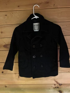 Old Navy Boys Wool Button Jacket Size Small - Picture 1 of 4