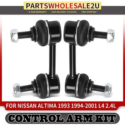 Barra estabilizadora lateral trasera 2 piezas para Nissan Altima 1993 1994 1995 1996-2001 L4 2,4 L Foto 1 de 4