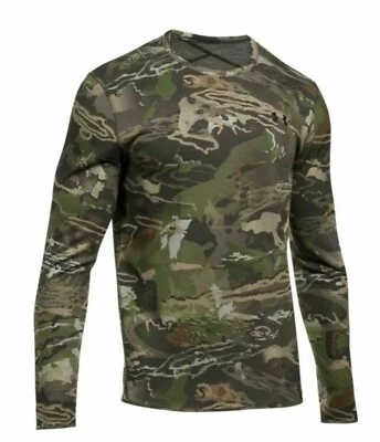 Under Armour Mid Season Reversible Wool Base Crew Shirt Sz XXL - Image 1 of 4