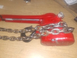 ABZUG -HEBEZEUG RATSCHENZUG MIT KETTE NIE BENUTZT - Bild 1 von 9
