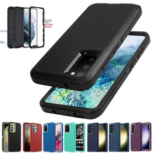 For Samsung Galaxy S25 S24 S22 S21 Ultra S23 FE Case Heavy Duty Shockproof Cover - Picture 1 of 134