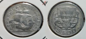 Portugal 5 Escudos de 1934 - Picture 1 of 1