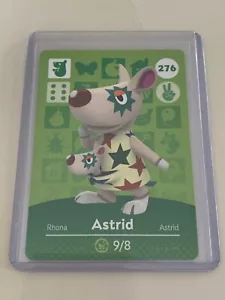 Astrid # 276 Animal Crossing Amiibo Karte Horizons Serie 3 NEUWERTIG NIE GESCANNT! - Bild 1 von 1