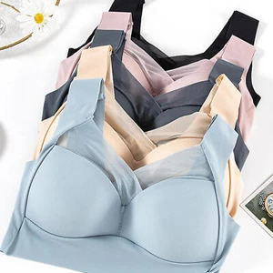 Ladies Ordinay Size nylon Rich Full Cup Bra Padded Non Wired by Vitality Care - Picture 1 of 45