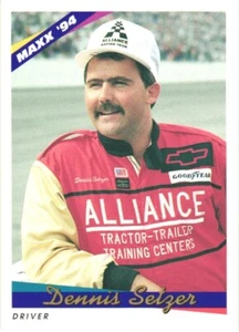 1994 Maxx #195 Dennis Setzer Alliance Racing Rennkarte - Bild 1 von 2