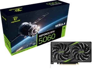 Manli Nebula GeForce GeForce RTX 5060 OC 8GB GDDR7 graphics card - Afbeelding 1 van 6