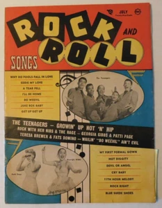 Revista Rock and Roll Songs Vol 1 #2 Julio 1956 - Imagen 1 de 6