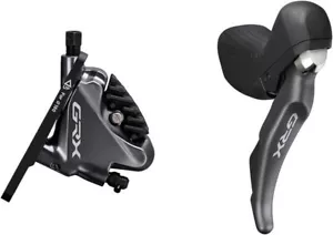 SHIMANO GRX ST-RX810-L DUALER STEUERHEBEL MIT BR-RX810-F HYDRAULIKBREMSSATTEL, LINKS - Bild 1 von 3