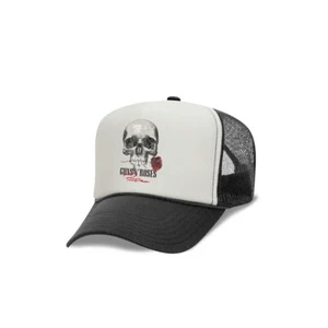 Primitive x Guns N Roses Don’t Cry Trucker Hat in Cream - Size OSFA -Beige - Picture 1 of 1