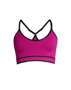 Reggiseno sportivo Cami senza cuciture supporto basso Avia - rosa fucsia, medio, nuovo! - Foto 1 di 5