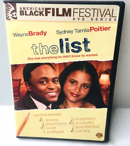 The List Tatyana Black Film Festival DVD Ali Sydney Tamiia Poitier Wayne Brady - Picture 1 of 5