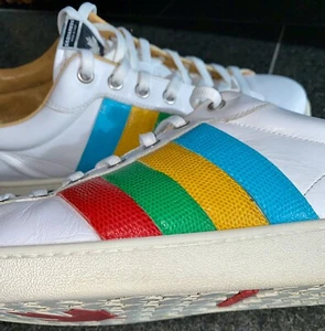 DSQUARED2 S/S 2014 RAINBOW 46 SNEAKER SCHUHE SHOES SNEAKERS MONTANA hot rainbow - Bild 1 von 6