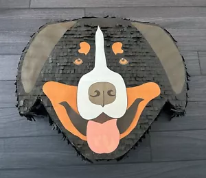 Rottweiler Bernese Mountain Dog | Hand Made 17” Piñata | Birthday Party Pinata - Picture 1 of 6