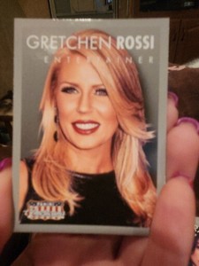 2015 Panini Americana Trading Card #23 Gretchen Rossi Entertainer
