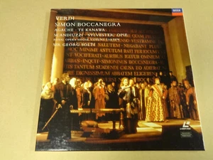 LASERDISC DECCA / VERDI: SIMON BOCCANEGRA - AGACHE - TE KANAWA - SOLTI - Bild 1 von 5