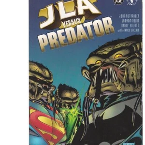 JLA Versus Predator #1 Comic Book Superman Batman Wonder Woman Crossover - Picture 1 of 2