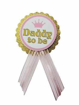 Princess Baby Shower Pin for Mommy or Daddy to Be Gender Reveal Grandma - Image 1 of 4
