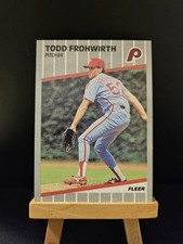 1989 Fleer - #567 Todd Frohwirth PHILADELPHIA PHILLIES