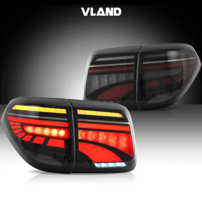 Luces traseras LED VLAND para Nissan Armada 2010-2022 6ta generación Y62 lente de humo un par Foto 1 de 4