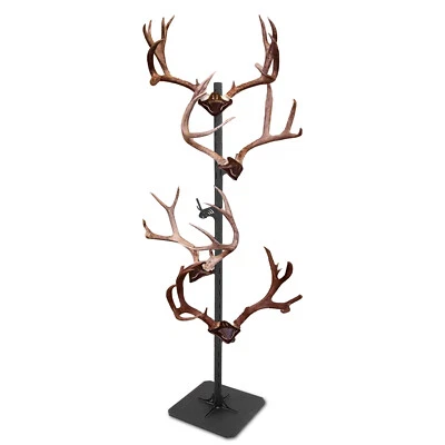 PERSONALIZABLE 6 Pies Trofeo Árbol Soporte Montaje 5 Taxidermia Calavera Gancha Para Exhibición Foto 1 de 4