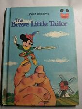 BRAVE LITTLE TAILOR Vintage Book 1974 DISNEY WONDERFUL WORLD OF READING Mickey
