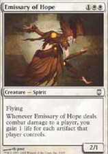 EMISSARY OF HOPE X4 4 4X Darksteel MTG Magic the Gathering Cards DJMagic