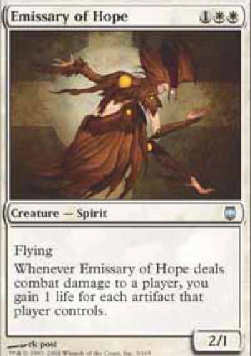 EMISSARY OF HOPE X4 4 4X Darksteel MTG Magic the Gathering Cards DJMagic - Image 1 of 1