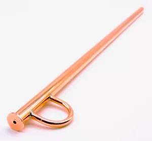 Ladrón de barril de whisky de cobre 63 cm - Valinch, pipeta para muestreo, ladrón de vino - Imagen 1 de 11