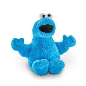 Sesamstraße Krümelmonster Plüschtier Stofftier blau 14 Zoll - Bild 1 von 2