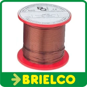 HILO DE COBRE ESMALTADO 0.15MM CARRETE 250GR BOBINADO ROLLO ALAMBRE 1579M BD6762 - Imagen 1 de 1