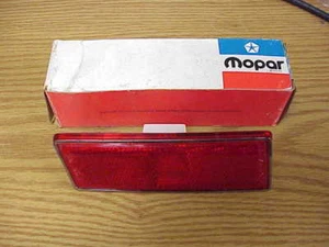 81 82 83 84 Reliant Aries NOS MoPar Marker LENS Red  RH - Picture 1 of 1