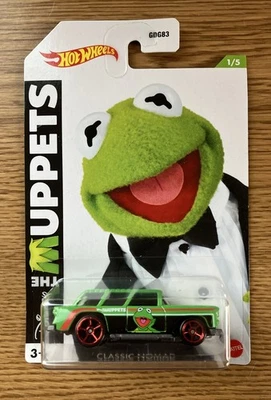 全新!! 2021 风火轮 迪士尼布偶 小猪 Kermit 动物 Gonzo 5 件套 — 第 1/4 张图片