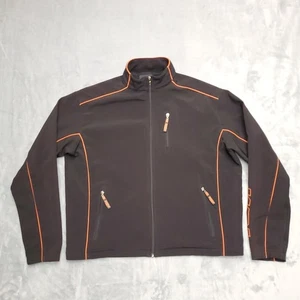 KTM Jacket Mens M Black Softshell Zip Up Big Sky Motorsports Racing Motorcycle - Picture 1 of 9