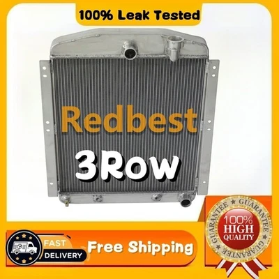 3Rows Radiator For 1948-1954 Chevy/GMC Truck 3100 3600 3700 3800 3900 3.7L-4.3L - Image 1 of 4