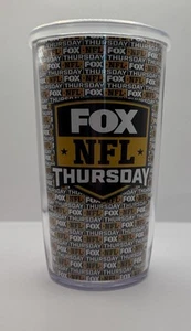 16fl Oz Thermal Tumbler FOX NFL Thursday With Lid Dishwasher Safe - Picture 1 of 3