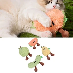 Catnip Plush Toys For Cats 4 Colors Set Chewable Bite-resistant Kitten Toys - Picture 1 of 24