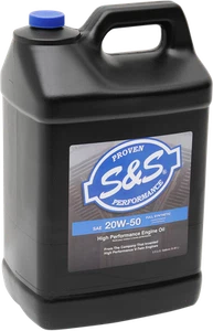 S & S Cycle High-Performance Full-Synthetic Engine Oil 2.5gal 20W-50 153749 - Picture 1 of 1