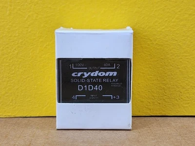 NEW Crydom D1D40 Solid State Relay, 40A/100V, 3.5-32 VDC - Image 1 of 2