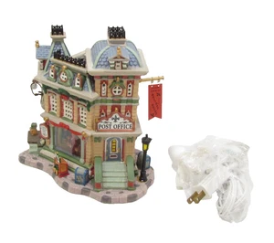 Lemax Village Christmas Lighted Porcelain Building Post Office 2006 Retired used - Bild 1 von 13
