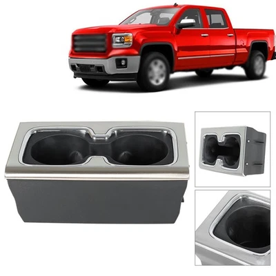 Reemplaza portavasos de plástico duradero para GMC Sierra 1500 Chevrolet Silverado 1500 Foto 1 de 4