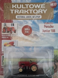 Hachette 1:43 - Kultowe Traktory nr 17 - Porsche Junior 108 - Imagen 1 de 2