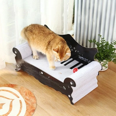 Cat Scratcher Sofa Bed Protect Carpets and Sofas Lounge Bed for Indoor Cats - Image 1 of 4