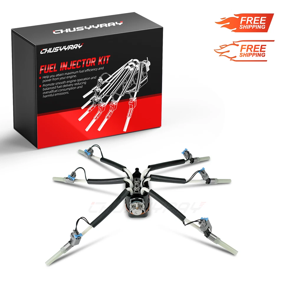 Se adapta a GMC Savana 1500 V6 4,3 L 1996-2013 FJ503 Spider nueva actualización inyector de combustible Foto 1 de 4