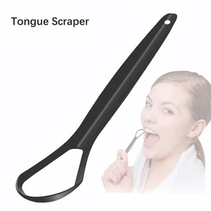 Stainless Steel Tongue Tounge Cleaner Scraper Dental Care Oral Hygiene Mouth - Picture 1 of 9