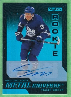 2023-24 Metal Universe 2008-09 Rookie Retros Autographs #R-29 Fraser Minten - Image 1 of 2