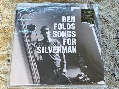 Ben Folds Songs For Silverman Vinyl Record BLACK 2017 Analog Spark RARE New Seal Foto 1 de 2