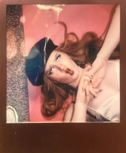 OOAK Art model Kat Polaroid Instant Film Print SIGNED by Model + photographer - Picture 1 of 1