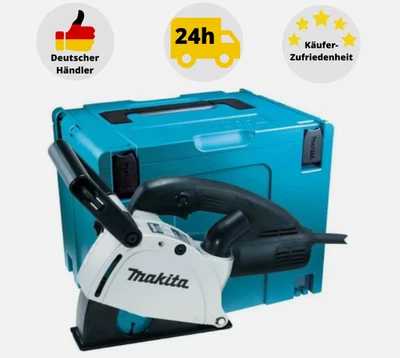 B-WARE MAKITA SG1251J Mauernutfräse 1400W Fräse im Makpac 125 mm Mauer-Nutfräse - Bild 1 von 4
