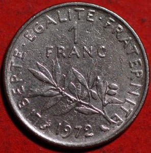 France 1 Franc 1972 KM# 925.1 - Picture 1 of 2